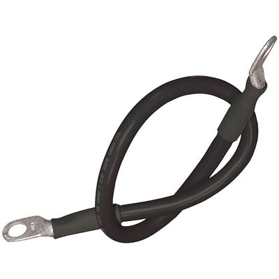 Seachoice 2 AWG Marine Grade Cable, Black, 4 Ft.