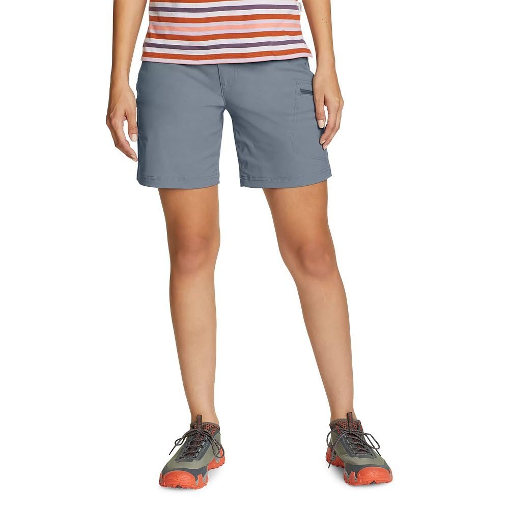 Eddie Bauer Women's Rainier Shorts, Graphite Rainier, 16