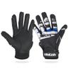 Clutch Sports Apparel American Flag Baseball & Softball Batting Gloves, Super Grip Finger Fit, Performance Mesh & Perforated Sheepskin Palm for Adults & Youth (Thin Blue Line, Large) view 4