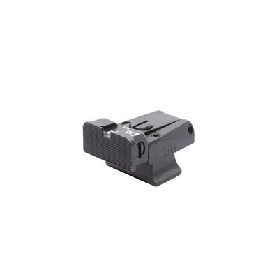 Fusion Firearms S&W - 645/745 - Rear Adjustable Sight - Black Serrated