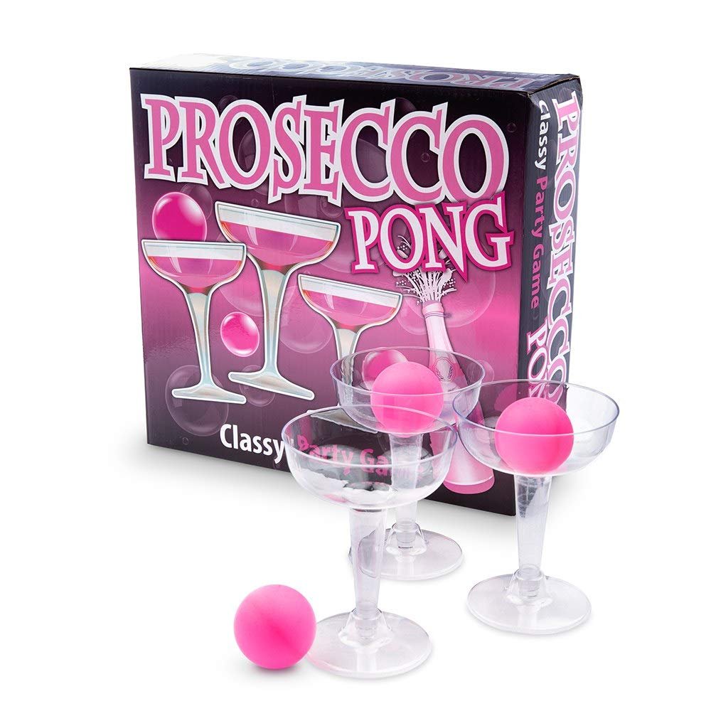 WEDDINGSTAR Adult Party Drinking Game - Prosecco Pong