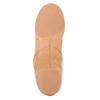 Slip On Jazz Shoe Leather and Elastic Dance Jazz Shoe for Girls and Boy Youth Children Tan view 2