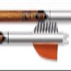 Easton Arrow Carbon Legacy 340 4" Barbed HELICAL (6) view 1