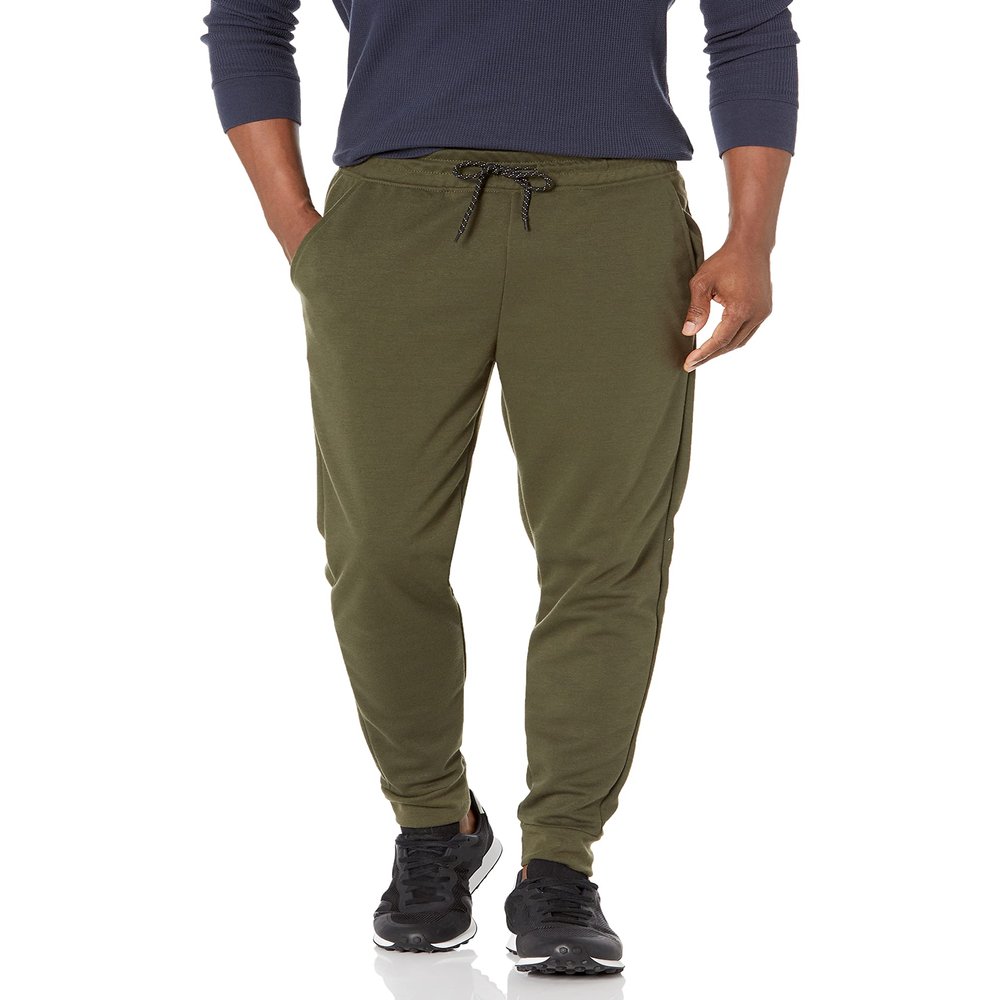 Southpole Men's Tech Jogger Fleece Pants Olive