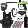 Action Village Kingman Spyder Victor Heavy Gunner Paintball Gun Package Kit (Gloss Slime)