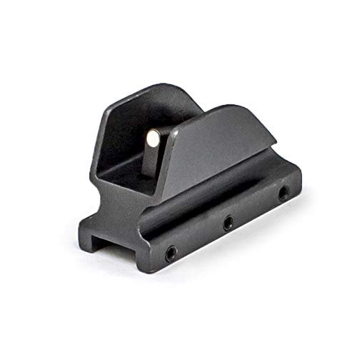 Adjustable Tactical Front Shotgun Sight - Screw in, White Dot