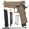 Golden Eagle Steel/Metal Airsoft Hand Gun Hi-Capa 1911 Airsoft Pistol with 6mm BBS and Speed Loader view 1