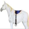 CHALLENGER Horse Western Treeless Faux Fur Padded Serape Acrylic Bareback Pad Stirrups 39211 view 4
