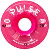 Atom Skates Quad Roller Wheels/Outdoor/Hardness 78A / 62x33 Pink Pulse Lite / 2 Packs - 8 Wheels view 1