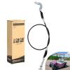 10L0L 40 Inch Forward Reverse Shift Cable for 1991-2001 EZGO Gas Marathon, TXT, Medalist, Workhorse 800 and ST Sport Models, Replace OEM 25691G01 view 1