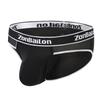 ZONBAILON Bulge Enhancing Underwear Boxer Briefs Men Black Sexy Low Rise Soft Big Ball Pouch Stretchy Underwear view 2