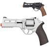 Lancer Tactical Bo Manufacturer Chiappa Rhino Revolver 50DS .357 Magnum Style Airsoft Pistol Silver 330 FPS view 1
