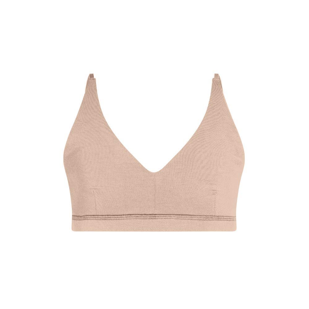 Bleuet Iris Soft Cup Bra  Wireless First Bra for Teens & Tweens | Removeable Pads, Adjustable Straps, V-Neck Pullover