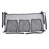 Allgreen MiuMily Trampoline Shoe Bag, White Mesh Storage Bag with Zipper Closure, Portable Trampoline Equipment Organizer, 105cm x 48cm view 1