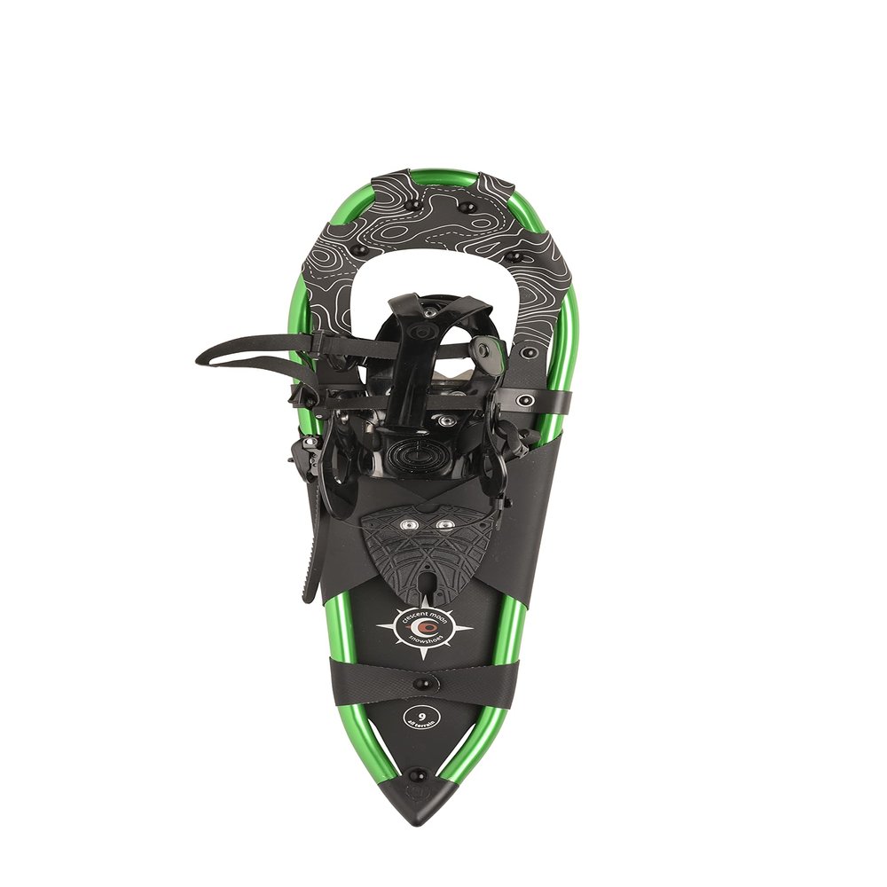 Crescent Moon All-Terrain Snowshoes - Gold 9 (Green)