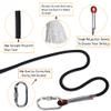 EMEKIAN 12 mm Black Indoor Outdoor Climbing Rope, 30 M (98 ft) Static Rock Climbing Rope for Escape Rope, Ice Climbing Equipment, Fire Safety Rescue Rope, with Non Slip Gloves view 2