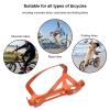 Dilwe Bottle Holder, Metal Water Bottle Cage Mountain Bottle Mount Cage Rack(Orange) view 4