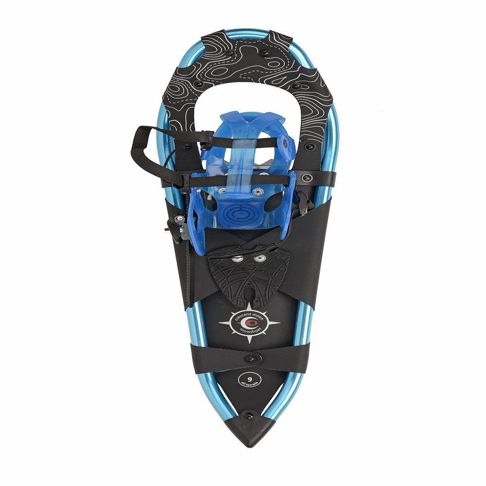 Crescent Moon All-Terrain Snowshoes - Gold 9 (Teal)