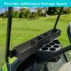 10L0L Golf Cart Front Basket for Yamaha G29/Drive & Drive 2, Dash Storage Box Metal Mesh Tray Organizer view 3
