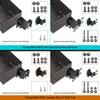10L0L Golf Cart Front Basket for Yamaha G29/Drive & Drive 2, Dash Storage Box Metal Mesh Tray Organizer view 4
