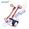 OVERAEE 6H1-43892 Brush Set 6H1-43891 for Yamaha Outboard Trim Motor 2T 4T 50-90HP view 2