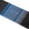 ACCMOS 500 Spine Arrow Shaft 31 Inch Arrow Shafts DIY Target Practice Arrow Shafts Hunting Arrow Shaft Carbon Arrow Tube Compound Bow Recurve Bow Adult Youth Archery Indoor Outdoor Shooting 12pc view 1
