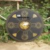 Nautical-Mart Wooden Round Viking Shield Legacy Battle Shield view 1