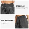 DIBAOLONG Womens Yoga Sweatpants Comfy Lounge Pajama Pants Loose Harem Workout Joggers Pants with Pockets Charcoal Gray M view 4