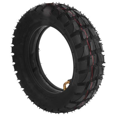Electric Scooter Tire, 10in Inflatable Rubber Replacement with Inner Tube for Commuters, Urban Riders, and Recreational Users