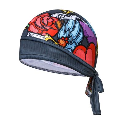 JPOJPO Sweat Wicking Cap Helmet Liner Skull Hat Breathable Cycling Head Wrap for Women Men Outdoor Activities Sport