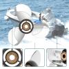 YOUNG PROPS Upgrade Stainless Steel Outboard Propeller for Mercury Engines 40-60HP, 13 Tooth, RH (11 5/8 11Mercury) view 3
