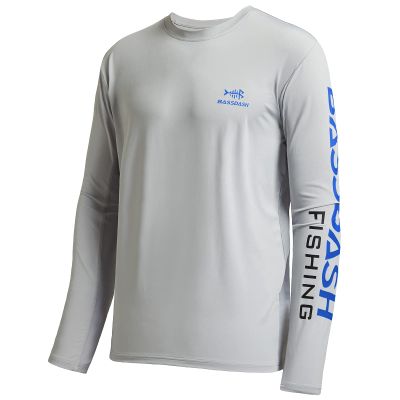 BASSDASH Fishing T Shirts for Men UV Sun Protection UPF 50+ Long Sleeve Tee T-Shirt