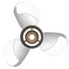 YOUNG PROPS Upgrade Stainless Steel Outboard Propeller for Mercury Engines 40-60HP, 13 Tooth, RH (11 3/8 12Mercury) view 2