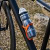 corki Cycles Bike Water Bottle Holder Right Side Load Water Bottle Cage for Road, MTB, Gravel Bicycle Vibrant Orange 2 Pack view 3
