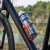 corki Cycles Bike Water Bottle Holder Right Side Load Water Bottle Cage for Road, MTB, Gravel Bicycle Vibrant Orange 2 Pack view 4
