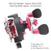 Fishing Reels Wheel,Portable High Strength Fishing Reels 10+1 BB 2.6:1 Gear Ratio Raft Wheel Accessory(Left Hand Type) view 2