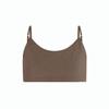 Bleum Neutral Training Bra - First Bra with Ultra Soft Cotton Fabric, Reversible Design for Teens (8, Chocolate-Rose) view 1