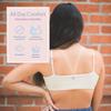 Bleum Neutral Training Bra - First Bra with Ultra Soft Cotton Fabric, Reversible Design for Teens (8, Chocolate-Rose) view 3