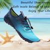 YALOX Water Shoes Men's Women's Swim Shoes Outdoor Beach Barefoot Quick-Dry Aqua Pool Socks Swimming Yoga Surfing Exercise(V14-Light Blue-43) view 2