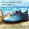YALOX Water Shoes Men's Women's Swim Shoes Outdoor Beach Barefoot Quick-Dry Aqua Pool Socks Swimming Yoga Surfing Exercise(V14-Light Blue-43) view 3