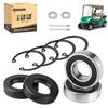 10L0L Golf Cart Rear Axle Bearing & Seal Kit for EZGO TXT, RXV, Medalist & Marathon Electric Golf Cart, Replace OEM 611931 15112-G1 15112G1 70181-G01 70181G01 556254 620343 15114G1 view 1