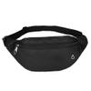 DAITET Fanny Pack Waist Pack for Men, Women, Kids - Adjustable Belt, Waterproof Travel & Running Bag (Glossy Black) view 1
