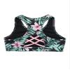Yeeye Kids Girls Digital Printed Racer Cutout Back Sports Athletic Bra Top Gym Yoga Dance Shirts Pink 14 view 4