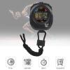 EVTSCAN Multi-Function Electronic Digital Sport Stopwatch Timer, 2 PCS Handheld Digital LCD Stopwatch Timer for Sports/Running/Racing/Swimming view 3