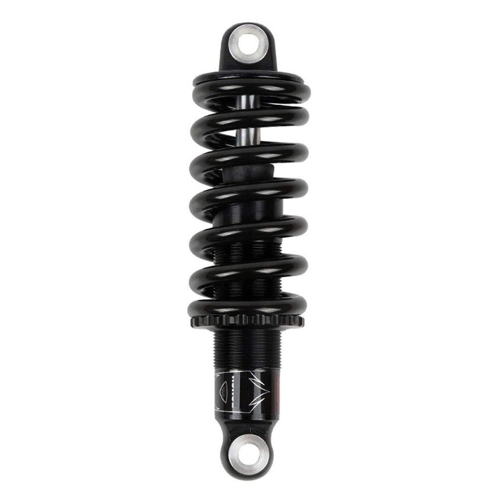 LvTu Shock Damper Rear Absorber 165mm, for XC Soft Tail Mountain Electric Bike About 600g - Black (Size : 650 lbs)