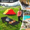 MOPHOTO Oversized Folding Camping Cot for Adults, 78" x 32" XXL Heavy Duty Sleeping Cots for Adults Portable Sleeping Bed Outdoor Camp Cot with Mattress for Home Camp Office Nap view 3