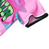 Amzdest 90s Clothing for Women, Unisex Hip Hop Party, Bel Air 23 Baseball Jersey Short Sleeve Button Down Shirt (23Pink, 3X-Large) view 4
