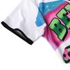 Amzdest 90s Clothing for Women, Unisex Hip Hop Party, Bel Air 23 Baseball Jersey Short Sleeve Button Down Shirt (23White, 3X-Large) view 4
