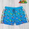 Super Mario Swim Shorts Boys Luigi Kids Gamer Swimming Trunks Pants (9-10 Years) Blue view 3