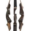 60" Black Hunter Takedown Recurve Bow 20-60 Lbs Traditional Wood Right Handed Bow American Hunting Longbow for Hunting Target Practice (Black Brown, 25 Lbs) view 4